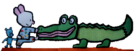 ... Krokodil aus dem Buch Nino�s Schmusetiere